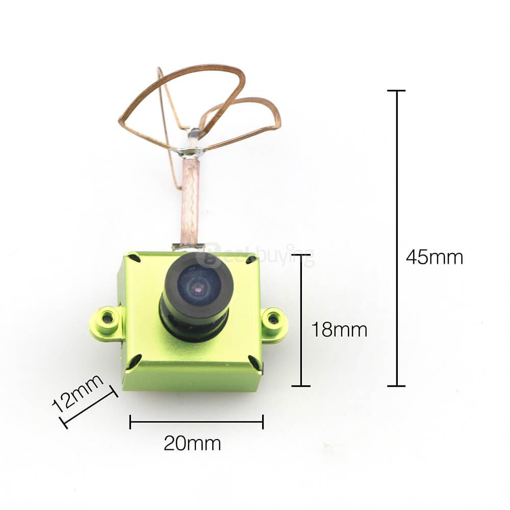 画像: 5.8G 40CH 25MW VTX 800TVL 1/3 Cmos FPV Camera