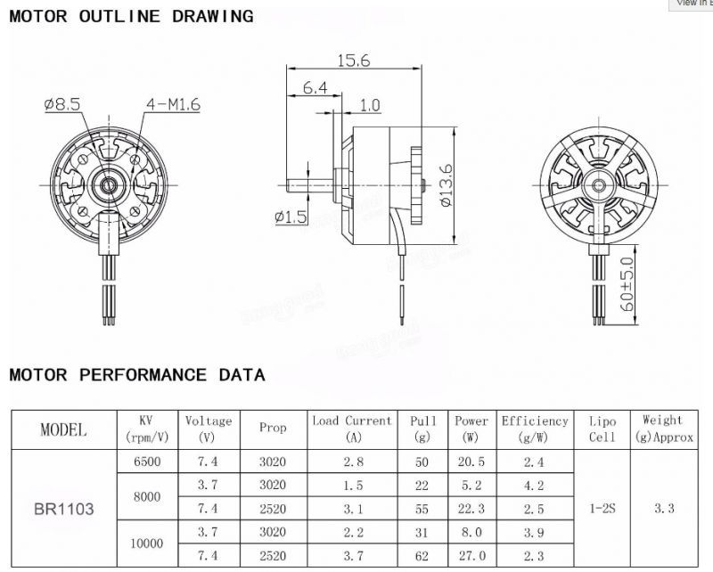 画像: Racerstarテールブラシレスモータ（１００００ＫＶ）