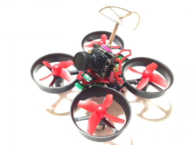 画像: EACHINE　E010用　FPV化トッププレートキット　