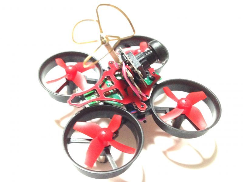 画像: EACHINE　E010用　FPV化トッププレートキット　